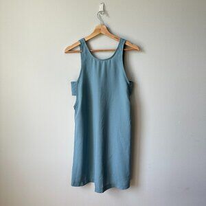 Abercrombie & Fitch slate blue dress with cutouts